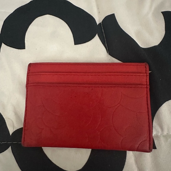Chanel Red Card Holder - Picture 3 of 5